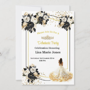 Invitación a la Fiesta de Debutante