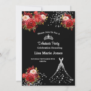 Invitación a la fiesta de debutante