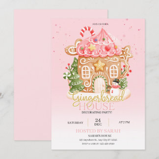 Invitación a la fiesta de decoración de casas de j