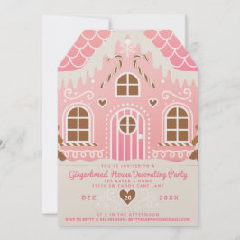 Invitación a la fiesta de decoración de la casa de