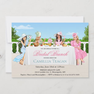 Invitación a la fiesta de desayuno nupcial