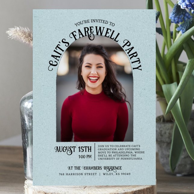 Invitación a la fiesta de despedida de la graduaci (Subido por el creador)
