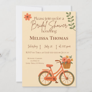 Invitación a la fiesta de despedida de soltera, bi