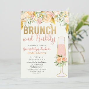 Invitación a la fiesta de despedida de soltera Bru
