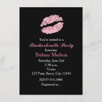 Invitación a la fiesta de despedida de soltera KIS