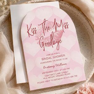 Invitación a la fiesta de despedida de soltera Kis