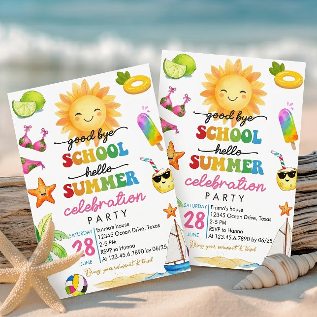 Invitación a la fiesta de despedida del colegio y  (Subido por el creador)