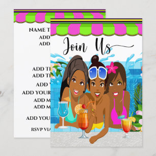 Invitación a la Fiesta de Día de Damas