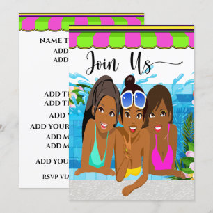 Invitación a la Fiesta de Día de Damas