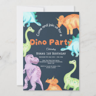 Invitación a la Fiesta de Dinos