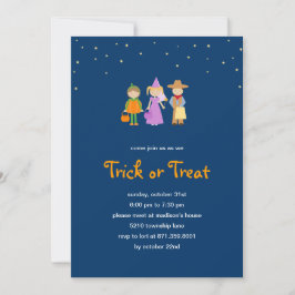 Invitación a la fiesta de disfraces de Halloween