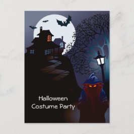 Invitación a la fiesta de disfraces de Halloween d