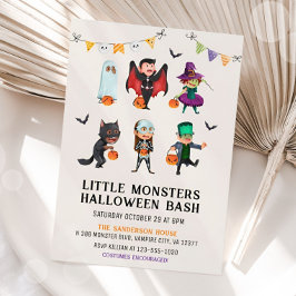 Invitación a la fiesta de disfraces de Halloween p