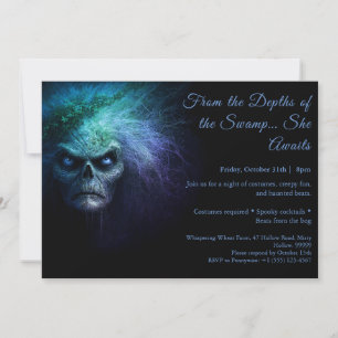 Invitación a la fiesta de disfraz de Halloween de