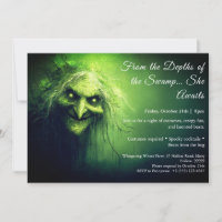 Invitación a la fiesta de disfraz de Halloween de