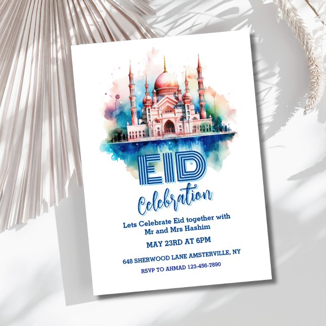 Invitación a la fiesta de Eid de la Mezquita de Ac (Subido por el creador)