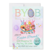 Invitación a la fiesta de embutidos de Brunch de P