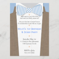 Invitación a la fiesta de empate de cola y de asad