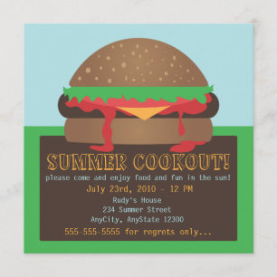 Invitación a la fiesta de encuentro de verano
