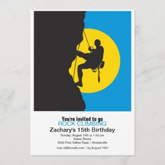 Invitación a la fiesta de escalada de New Heights