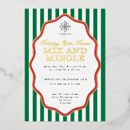 Invitación a la fiesta de feriado de vacaciones de