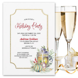 Invitación a la fiesta de feriado en Rústica Lante