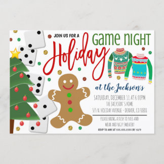 Invitación a la fiesta de fiesta de Navidad