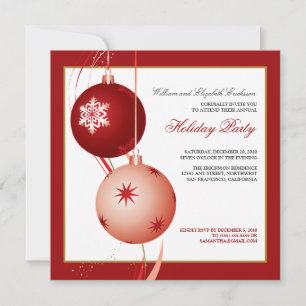 Invitación a la fiesta de fiesta festiva de los or