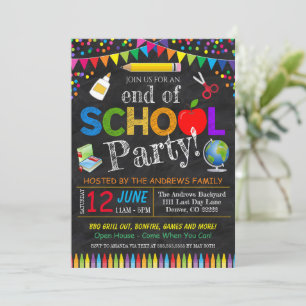 Invitación a la Fiesta de Fin de Curso