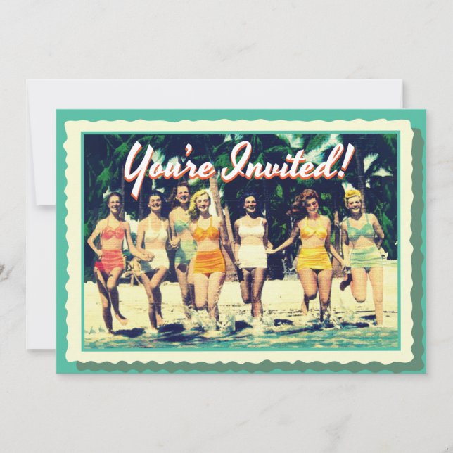 Invitación a la fiesta de fin de semana del Chica  (Anverso)