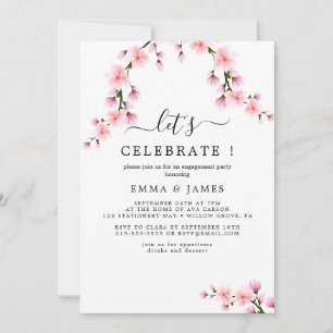 Invitación a la Fiesta de Floración de Cerezo en P