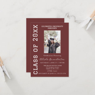 Invitación a la Fiesta de Fotos de Graduado Felici