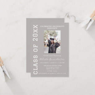 Invitación a la Fiesta de Fotos de Graduado Felici