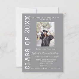 Invitación a la Fiesta de Fotos de Graduado Felici