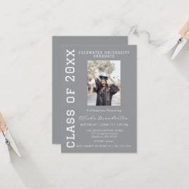 Invitación a la Fiesta de Fotos de Graduado Felici