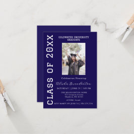 Invitación a la Fiesta de Fotos de Graduado Felici