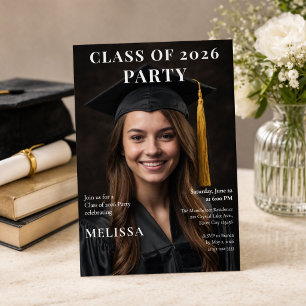 Invitación a la Fiesta de Fotos de la Clase de 202