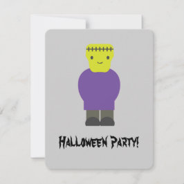 Invitación a la fiesta de Frankenstein Halloween