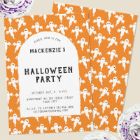 Invitación a la fiesta de Fun Ghost Halloween