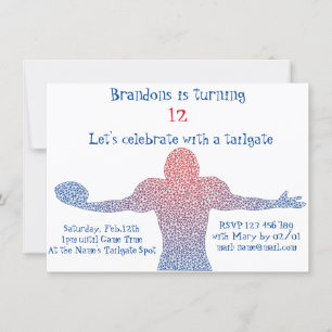 Invitación a la fiesta de fútbol