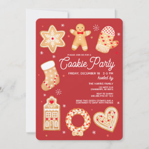 Invitación a la Fiesta de Galletas