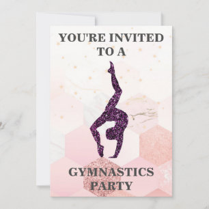 Invitación a la fiesta de gimnasia