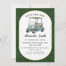 Invitación a la Fiesta de Golf