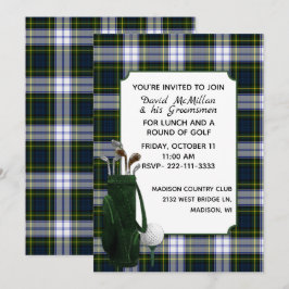 Invitación a la fiesta de golf de Gordon Dress Pla
