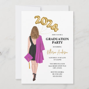 Invitación a la fiesta de graduación