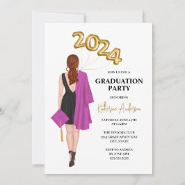 Invitación a la fiesta de graduación