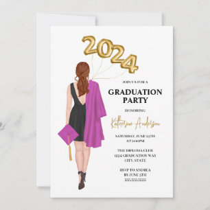 Invitación a la fiesta de graduación