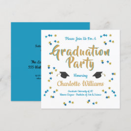 Invitación a la fiesta de graduación