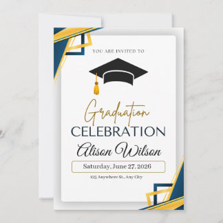 Invitación a la Fiesta de Graduación