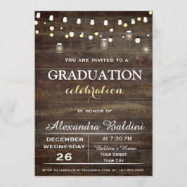 Invitación a la fiesta de graduación